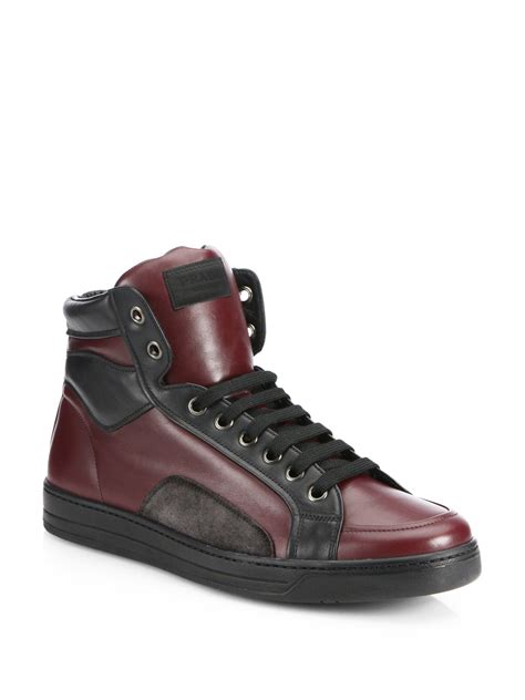 mens suede prada trainers|men's Prada sneakers on sale.